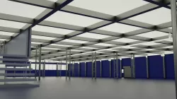 Small Warehouse 2 upper floors 3D model