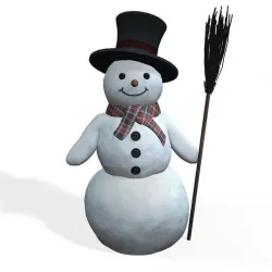 Snowman 3D model