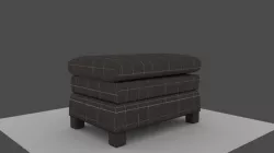 sofa obj fbx dae mb ma texture file Low-poly  3D model