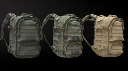 SOLDIER Backpack Tactical Pegasus 3D model