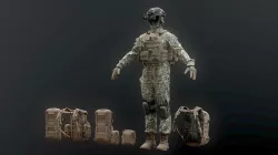 SOLDIER complete Pack 3D model