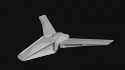 Spaceship GS1 3D model