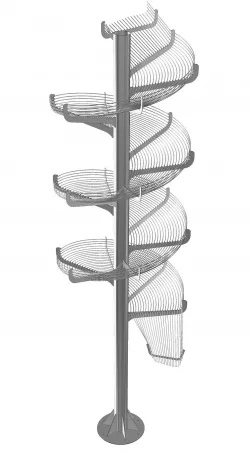 Spiral slide 3D model