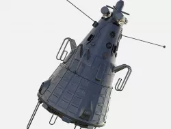 sputnik 3 3D model