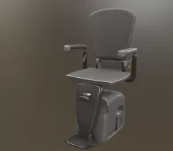 Stair Lift Chair Low-poly  3D model
