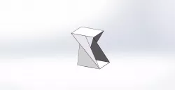 Stand foot 3D model