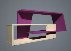 Stand for shop and office Low-poly  3D model