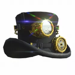 Steampunk Hat Low-poly  3D model