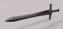 Sword of Conan from movie Conan the Barbarian 2011 3D model