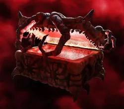 The treasure of the Demon Crab - CraBox Mimic Low-poly  3D model
