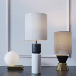 Three table lamps CB2 3D model