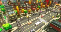 Toon City Low-poly  3D model