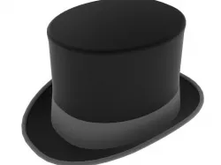 Top Hat 3D model