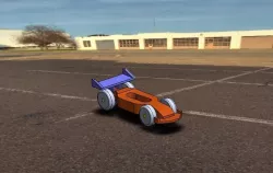 Toy formula 1 car  3D model