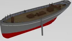 Traditional Boat 3D model