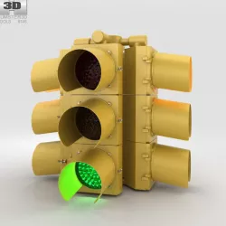 Traffic Light 3D model