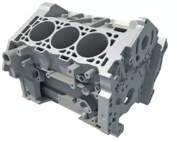 V6 Engine Block 3D model