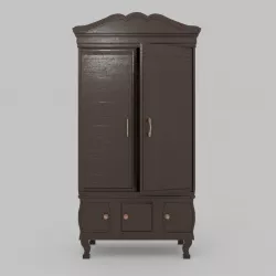 Victorian Wardrobe 3D model