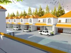 Villa town house model 3D model