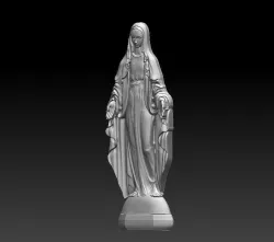 Virgin Mary 3D model