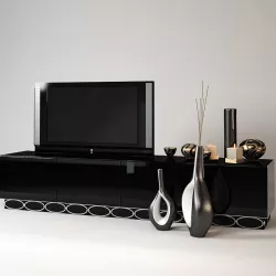 Visionnaire Gareth TV Cabinet 3D model