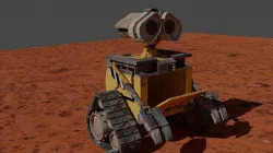 WAll-E  Low-poly  3D model