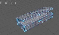 WOODEN JEWL BOX 3D model