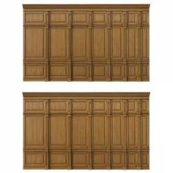 Wooden panel 05 3D model
