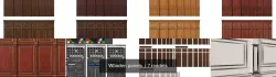 Wooden panels  3D Model Collection
