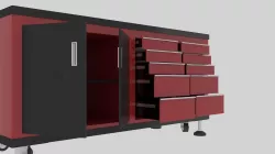 Workshop  Trolley 2 3D model