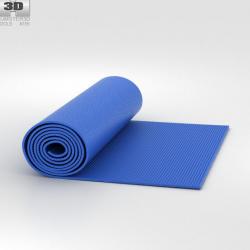 Yoga studio equipment 3D model