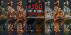 100 C4D Redshift Advanced Materials Texture