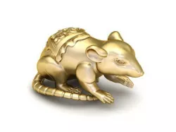 1197 Lucky mouse 3D print model