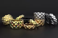 300 models rings Copy Faber-Je  for 3d printing 3D print model