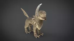 Absol Voronoi 3D print model