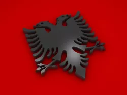 Albanian Eagle 3D model