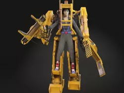 Alien Nostromo Power Loader  3D model