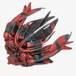 Alien Spaceship Low-poly  3D model