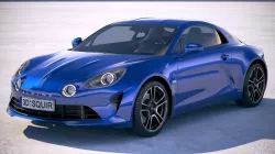 Alpine A110 2018 3D model