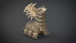 Altered Forme Giratina Voronoi 3D print model