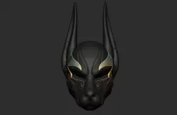 Anubis Helmet For Cosplay 3D print model