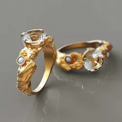 Aphrodite Ring 3D print model