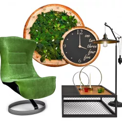 Armchair with decor 6 3D model