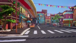 Asset - Cartoons - Background - Animation - Hight Poly Low-poly  3D model