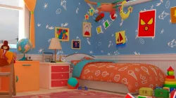 Asset - UE4 - Cartoons - Background - Hight Poly Low-poly  3D model