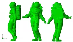 Astronaut B 3D print model