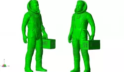 Astronaut C 3D print model