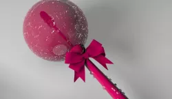 Ball Lollipop Lipstick 3D model