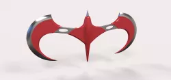 Batarang of Robin from movie Batman and Robin 1997 3D model