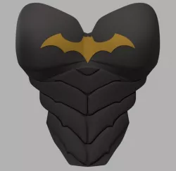 Batgirl Chest Armor 3D print model